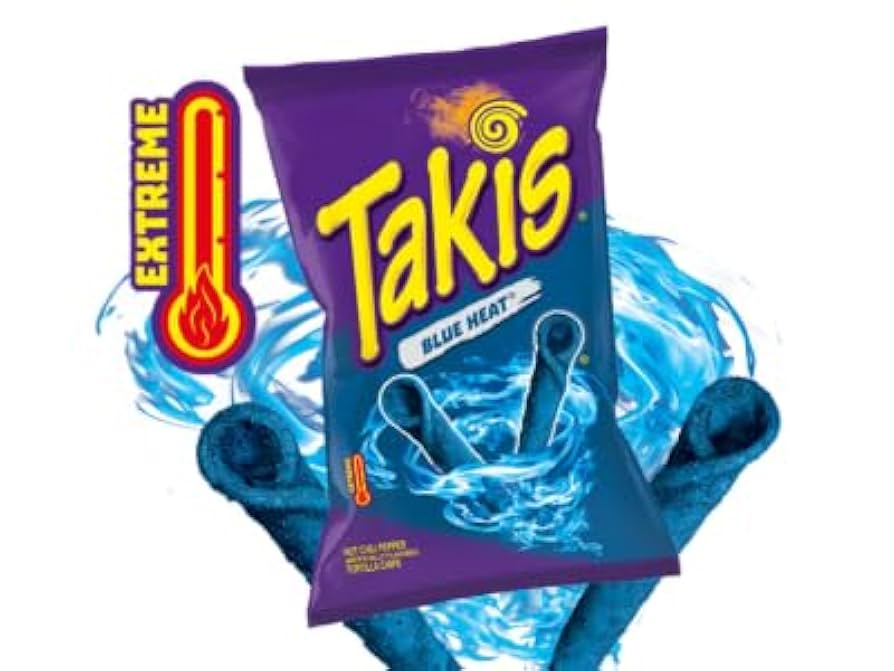 ■訳あり2■スナック菓子 Takis Blue Heat 280g×10袋 Takis Blue Heat Tortilla Chips 280g: Buy Online at Best